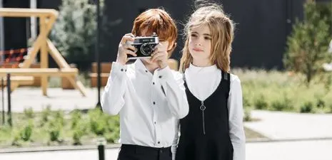 Новый школьный гардероб