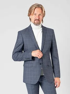 КОСТЮМ МУЖСКОЙ PEPLOS SU22031-SL ТЕМНО-СЕРЫЙ