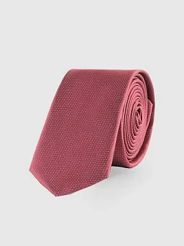 ГАЛСТУК МУЖСКОЙ PEPLOS БОРДОВЫЙ. МИКРОДИЗАЙН (250/41)