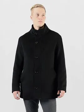 ПАЛЬТО МУЖСКОЕ PEPLOS OW2508-CT ЧЁРНЫЙ