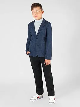 ПИДЖАК ДЛЯ МАЛЬЧИКА PEPLOS JA22J008-363 СИНИЙ (Трикотажный)