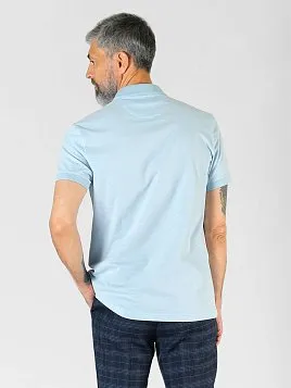 РУБАШКА-ПОЛО МУЖСКАЯ PEPLOS TS23005-Р ГОЛУБОЙ