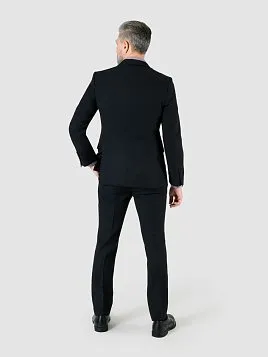 КОСТЮМ МУЖСКОЙ PEPLOS SU24905-SL ЧЁРНЫЙ