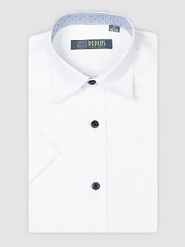 СОРОЧКА ДЛЯ МАЛЬЧИКА PEPLOS SH22J002-K-R БЕЛЫЙ