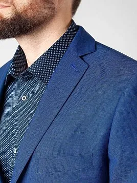 КОСТЮМ МУЖСКОЙ PEPLOS SU22071-SL ГОЛУБОЙ