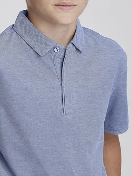 РУБАШКА-ПОЛО ДЛЯ МАЛЬЧИКА PEPLOS TSP25J04-R ГОЛУБОЙ