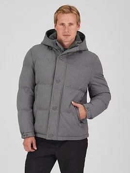 МУЖСКАЯ КУРТКА OW26104-DJ СЕРАЯ