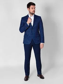 ПИДЖАК МУЖСКОЙ PEPLOS JA20030-SL СИНИЙ