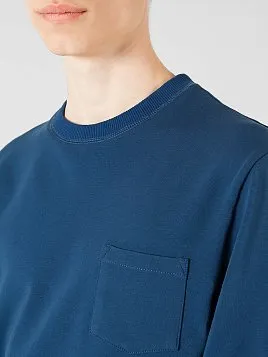 СВИТШОТ МУЖСКОЙ PEPLOS SW21T004 СИНИЙ