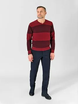 БРЮКИ МУЖСКИЕ PEPLOS TR23044-220 ТЕМНО-СИНИЙ (Утепленные/Флис)