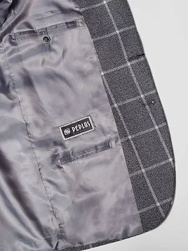 ПИДЖАК МУЖСКОЙ PEPLOS JA22062-R ТЕМНО-СЕРЫЙ