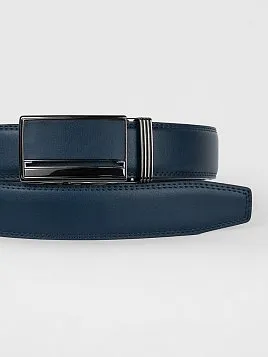 РЕМЕНЬ МУЖСКОЙ PEPLOS АВТОМАТИЧЕСКИЙ C22. BELT-22-C22-38 СИНИЙ