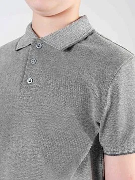 РУБАШКА-ПОЛО ДЛЯ МАЛЬЧИКА PEPLOS TS24J013-P СЕРЫЙ