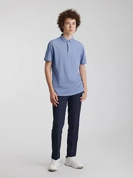 РУБАШКА-ПОЛО ПОДРОСТКОВАЯ PEPLOS TSP25T04-R ГОЛУБОЙ