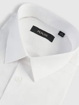 СОРОЧКА МУЖСКАЯ PEPLOS SH25007-SL БЕЛЫЙ