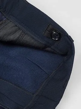 БРЮКИ ДЛЯ МАЛЬЧИКА PEPLOS TR22J006-347 СИНИЙ (Утепленные/Флис) 