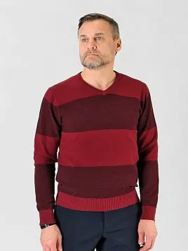 ПУЛОВЕР МУЖСКОЙ PEPLOS KN23P008 БОРДОВЫЙ