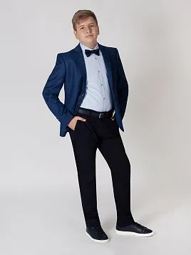 ПИДЖАК ПОДРОСТКОВЫЙ PEPLOS JA20T015 СИНИЙ