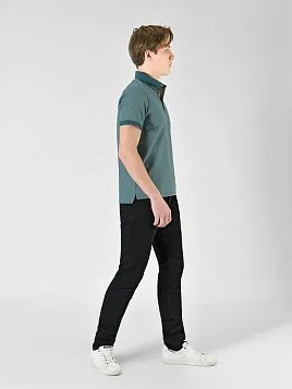 РУБАШКА-ПОЛО МУЖСКАЯ PEPLOS TS23007-Р ЗЕЛЕНЫЙ