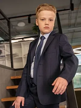 КОСТЮМ ДЛЯ МАЛЬЧИКА PEPLOS SU23J006-SL ТЕМНО-СИНИЙ