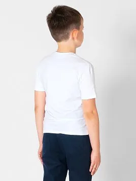 ФУТБОЛКА ДЕТСКАЯ PEPLOS TS21B01-R БЕЛЫЙ