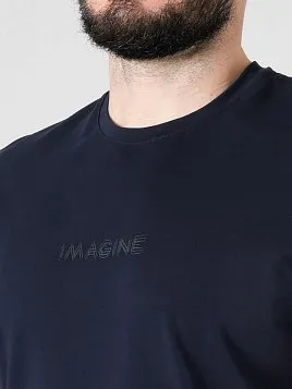 ФУТБОЛКА МУЖСКАЯ PEPLOS TS24113-R ТЕМНО-СИНИЙ