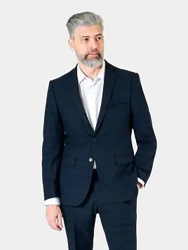 КОСТЮМ МУЖСКОЙ PEPLOS SU24102-SL ТЕМНО-СИНИЙ