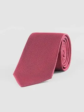 ГАЛСТУК МУЖСКОЙ PEPLOS КРАСНЫЙ. МИКРОДИЗАЙН (400/288)