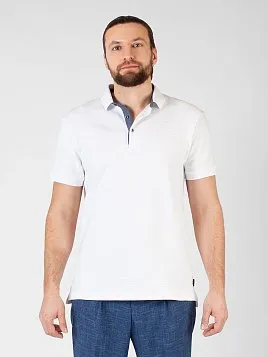 РУБАШКА-ПОЛО МУЖСКАЯ PEPLOS TS22006-P БЕЛЫЙ