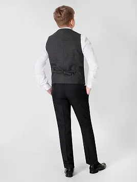 ЖИЛЕТ ПОДРОСТКОВЫЙ PEPLOS V19T022 СЕРЫЙ