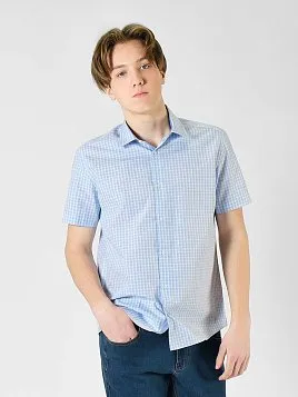СОРОЧКА МУЖСКАЯ MAJESTIC LEGATE SH23079-К-R СИНИЙ