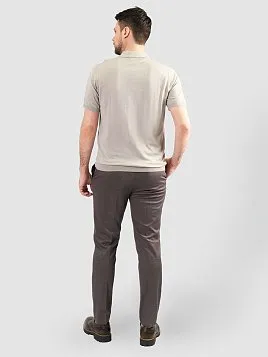 ДЖЕМПЕР МУЖСКОЙ ПОЛО PEPLOS KN25SH057 БЕЖЕВЫЙ