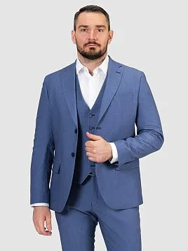 КОСТЮМ МУЖСКОЙ PEPLOS SU25151-SL ГОЛУБОЙ