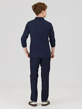ТЕМНО-СИНИЕ БРЮКИ ДЛЯ МАЛЬЧИКА TR26J205 