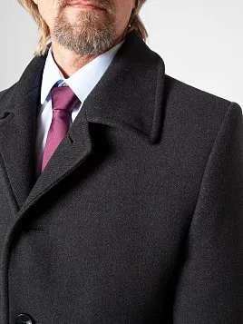 ПАЛЬТО МУЖСКОЕ PEPLOS OW2209-CT СЕРЫЙ