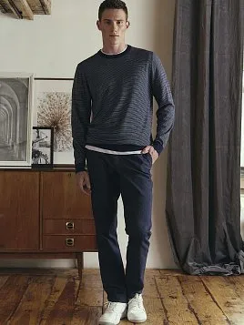 МУЖСКИЕ БРЮКИ P2602-R СИНИЕ