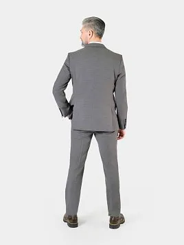 КОСТЮМ МУЖСКОЙ PEPLOS SU24023-SL ТЕМНО-СЕРЫЙ