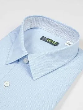 СОРОЧКА ПОДРОСТКОВАЯ PEPLOS SH22T061-SL ГОЛУБОЙ