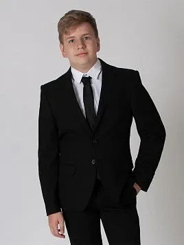 КОСТЮМ ПОДРОСТКОВЫЙ PEPLOS SU20T003 ЧЕРНЫЙ