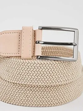 РЕМЕНЬ МУЖСКОЙ BELT-26-S1-7 БЕЖЕВЫЙ
