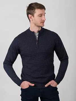 ДЖЕМПЕР МУЖСКОЙ PEPLOS KN20J023 ТЕМНО-СИНИЙ