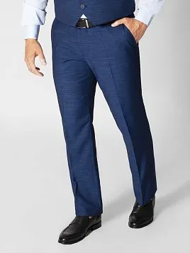 БРЮКИ МУЖСКИЕ CLAUDIO VERDI  TR21033-263 СИНИЙ