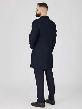 ТЕМНО-СИНЕЕ ПАЛЬТО OW26212-LR