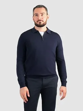 ДЖЕМПЕР МУЖСКОЙ PEPLOS KN25SH045 ТЕМНО-СИНИЙ