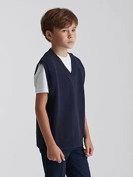 ЖИЛЕТ ДЕТСКИЙ PEPLOS JKN25V002 ТЕМНО-СИНИЙ