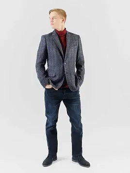 ПИДЖАК МУЖСКОЙ PEPLOS JA25116-SL СИНИЙ