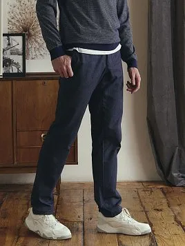 МУЖСКИЕ БРЮКИ P2602-R СИНИЕ