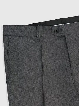 КОСТЮМ МУЖСКОЙ PEPLOS SU25016-R ТЕМНО-СЕРЫЙ