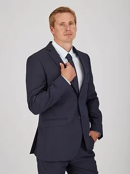 МУЖСКОЙ КОСТЮМ SU26003-SL СИНИЙ