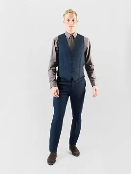 БРЮКИ МУЖСКИЕ PEPLOS TR25109-297 СИНИЙ